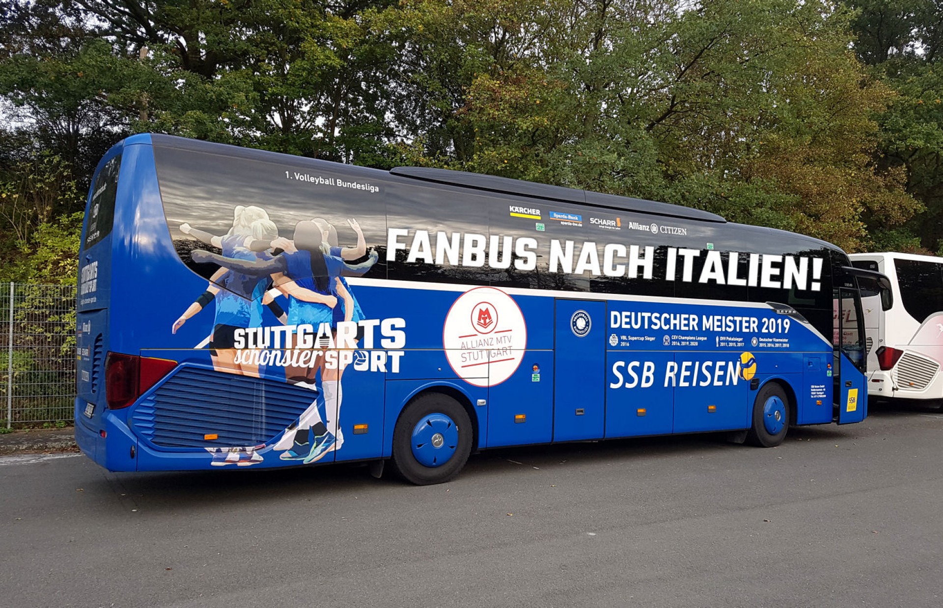 Die Fans im Rücken, auch in Italien! | Foto: Markus O. Robold